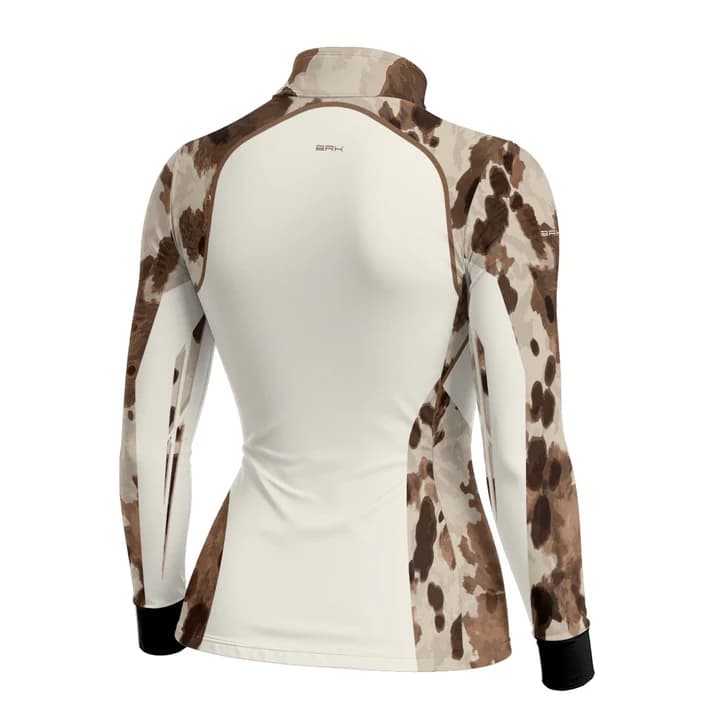 Camisa Feminina BRK Cow Print Off White com Proteção Solar UV50+ - 2